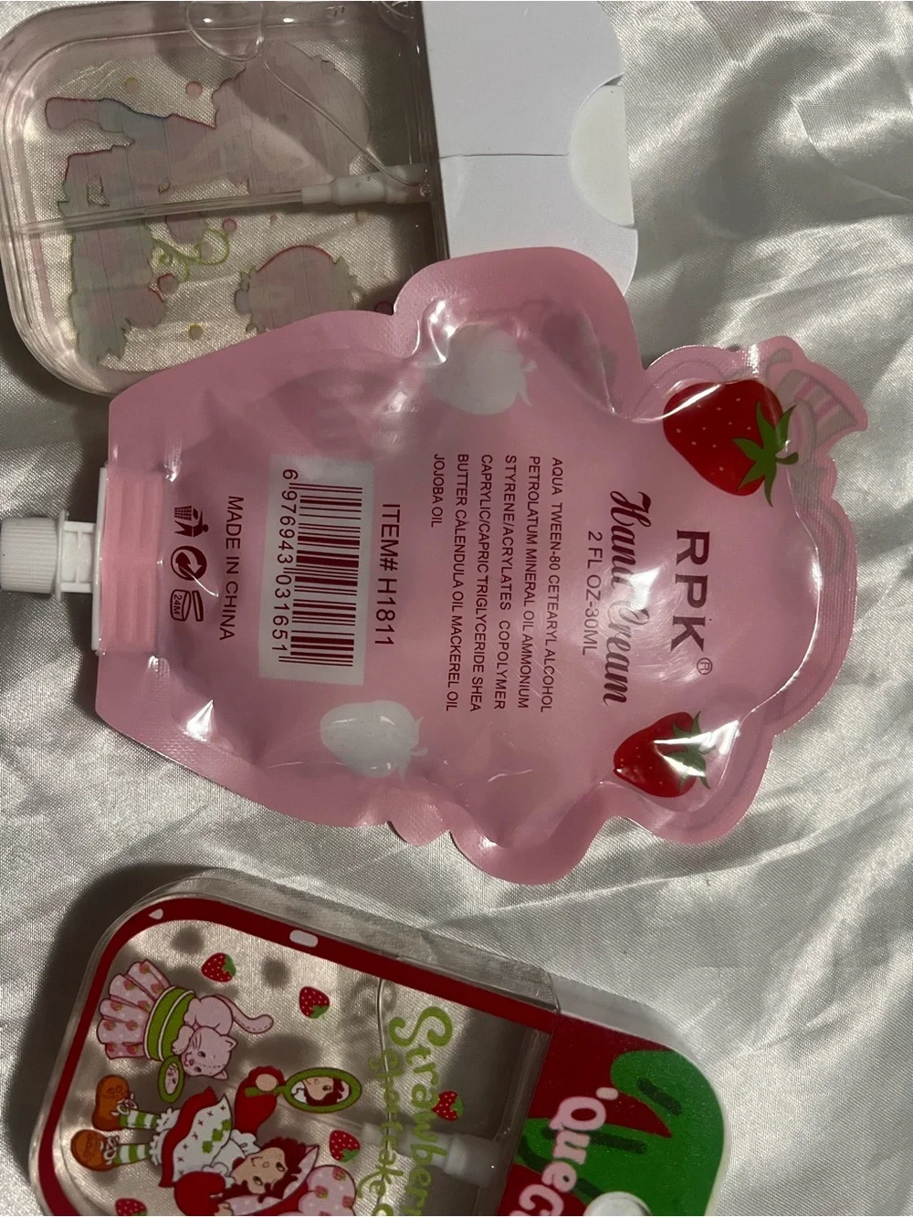 Strawberry Shortcake Hand Cream and Spray Set